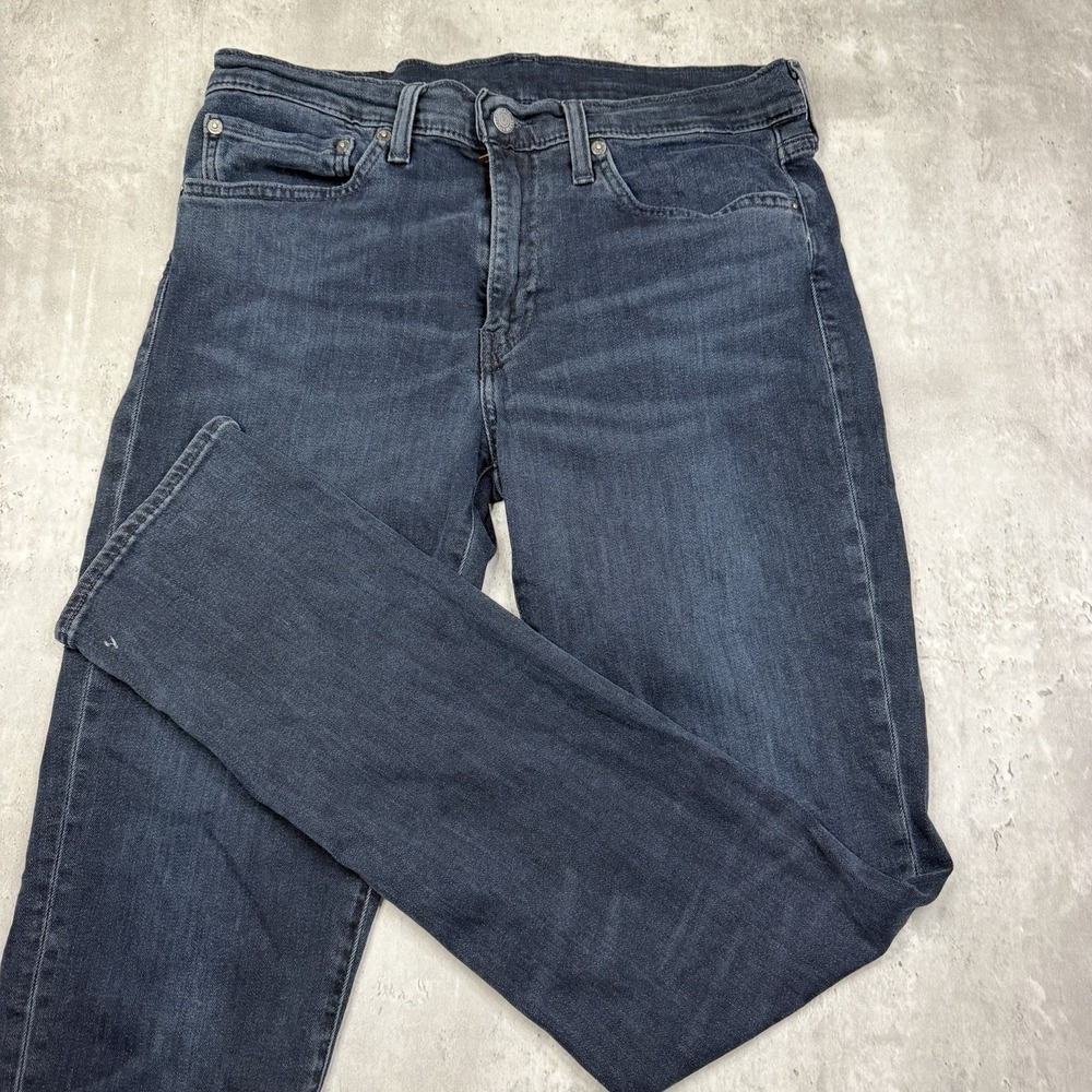 Levis Lot 511 Pants Mens 34x34 Dark Wash Blue Premium BIG E Slim Denim USA